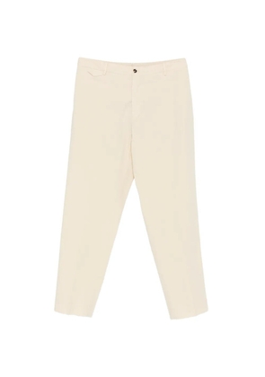 Dell'oglio belt-loops front-button trousers - Neutrals