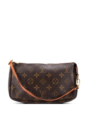 Louis Vuitton Pre-Owned Pochette Accessoires Monogram Canvas clutch bag - Brown