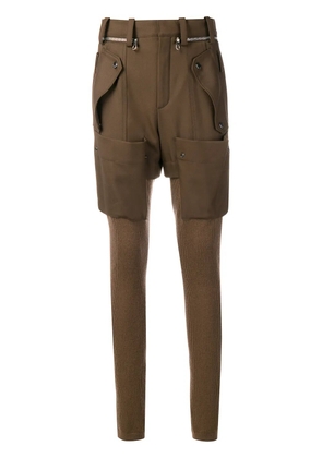 Chloé cargo leggings - Brown