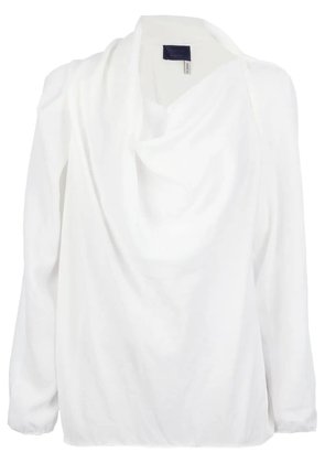 Lanvin draped blouse - White
