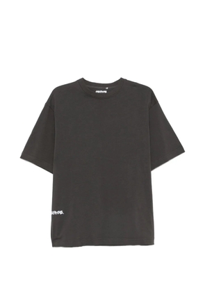 GEORGE. logo-print cotton T-shirt - Black