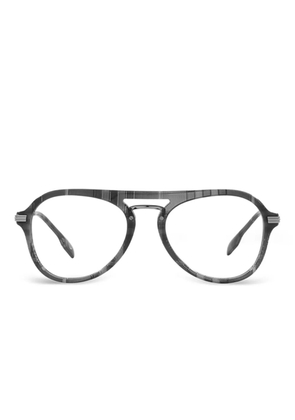 Burberry Eyewear Bailey check-pattern glasses - Grey