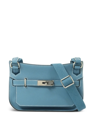 Hermès Pre-Owned leather shoulder bag - Blue