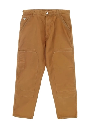 Prada Pre-Owned 2020s cotton trousers - Brown