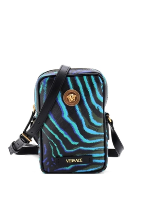 Versace Pre-Owned Medusa Biggie Pouch Printed Leather Micro crossbody bag - Multicolour