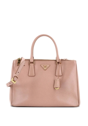 Prada Pre-Owned Double Zip Lux Saffiano Leather Medium tote bag - Pink