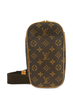 Louis Vuitton Pre-Owned 2012 Monogram Pochette Gange belt bag - Brown