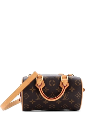 Louis Vuitton Pre-Owned Speedy Bandouliere Dating Bag Monogram Canvas Nano satchel - Brown