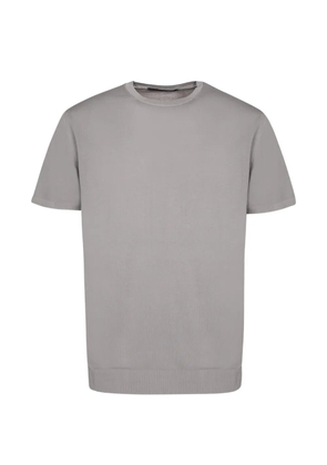Daniele Fiesoli crew-neck ribbed-trim T-shirt - Grey