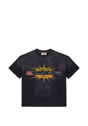 VALE FOREVER Forever Sunshine distressed T-shirt - Black
