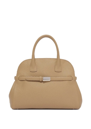 Orciani midi Aura Soft leather tote bag - Neutrals