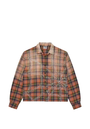 VALE FOREVER crystal-embellished Pumpkin Patch shirt - Orange
