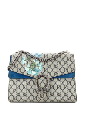 Gucci Pre-Owned Dionysus Bag Blooms Print GG Coated Canvas Medium shoulder bag - Blue