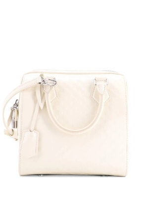 Louis Vuitton Pre-Owned Speedy Cube Bag Damier Facette PM satchel - White