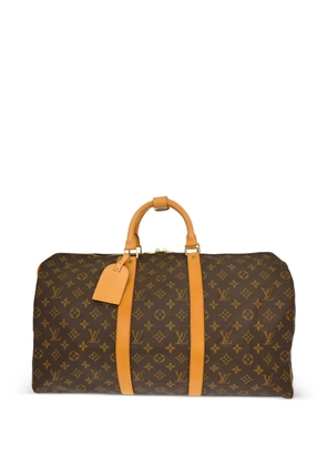 Louis Vuitton Pre-Owned 1997 50 Keepall 50 Monogram travel bag - Brown