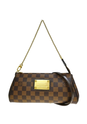 Louis Vuitton Pre-Owned 2010 Eva Damier clutch bag - Brown