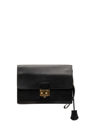 Hermès Pre-Owned 2001 Ardennes Jet Pochette clutch bag - Black