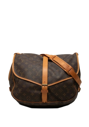 Louis Vuitton Pre-Owned 1992 Monogram Saumur 35 crossbody bag - Brown