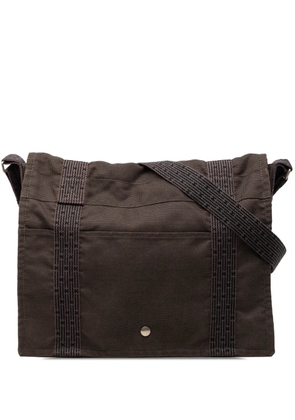 Hermès Pre-Owned 1990-2010 Canvas Herline Besace GM crossbody bag - Brown
