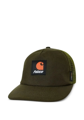 Palace x Palace x Palace Carhartt WIP logo patch hat - Green