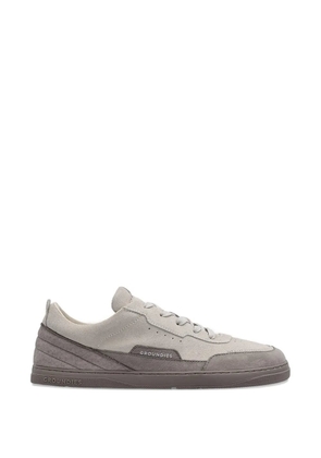 GROUNDIES panelled perforated sneakers - Neutrals