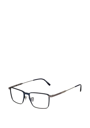 Lacoste rectangle-frame glasses - Blue