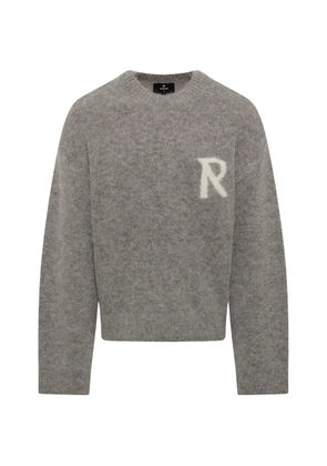 Represent logo-detail sweater - Grey