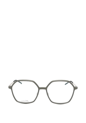Orgreen Honeycomb geometric-frame glasses - Gold