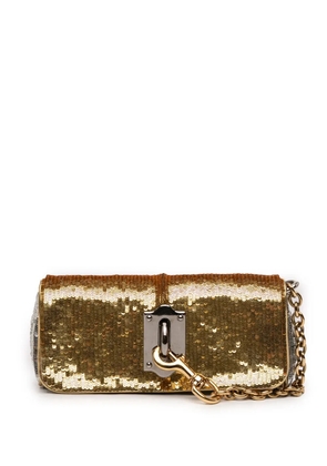 Dolce & Gabbana Pre-Owned 2010-2026 Sequin Miss Sunflower clutch bag - Gold