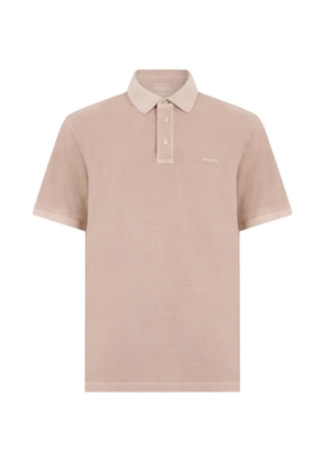 Gant Sunfaded cotton polo shirt - Neutrals