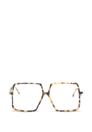Kuboraum Maske L12 square-frame glasses - Brown