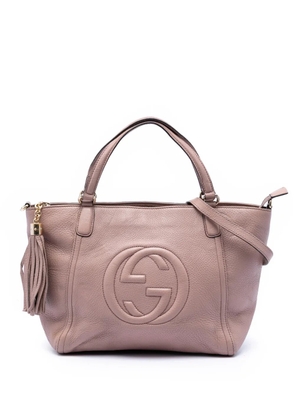 Gucci Pre-Owned 2016-2026 Small Calfskin Soho Cellarius satchel - Pink
