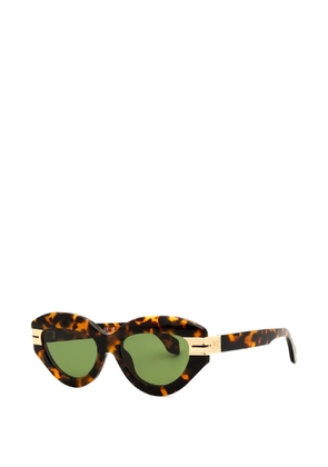 Palm Angels Eyewear cat-eye sunglasses - Brown
