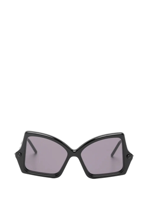 Kuboraum Maske P30 geometric-frame sunglasses - Black