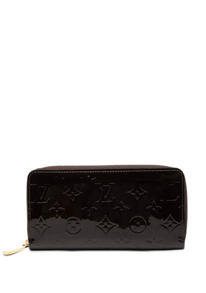 Louis Vuitton Pre-Owned 2020 Monogram Vernis Zippy Wallet long wallets - Purple