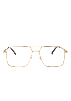 Carrera rectangle-frame glasses - Gold