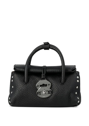 Zanellato mini Dotta® Baby stud-embellished tote bag - Black