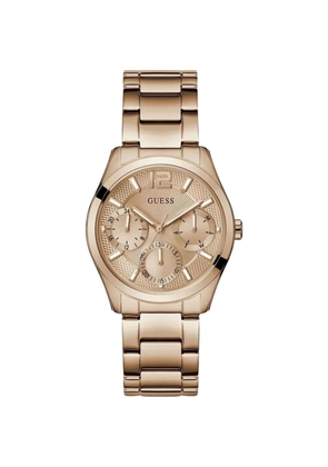 GUESS USA round-shape 38mm watch - Pink