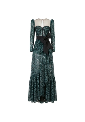 Gattinolli by Marwan lace gown dress - Green