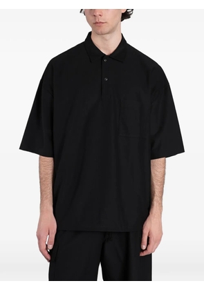 Comme des Garçons Homme chest-pocket polo shirt - Black