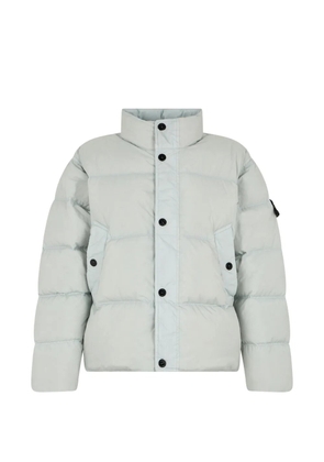 Stone Island Compass-badge quilted jacket - Blue