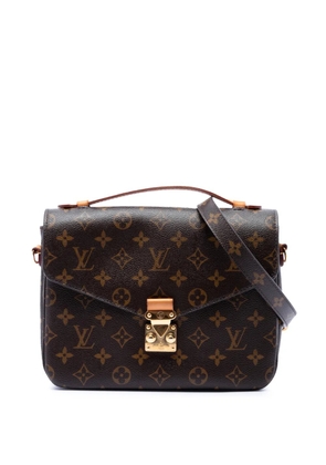 Louis Vuitton Pre-Owned 2016 Monogram Pochette Metis satchel - Brown