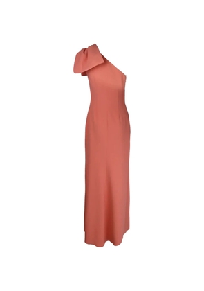 Elie Saab crystal-embellished one-shoulder maxi dress - Pink