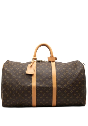 Louis Vuitton Pre-Owned 1999 Monogram Keepall 55 travel bag - Brown