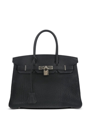 Hermès Pre-Owned 2013 30 Birkin leather handbag - Blue