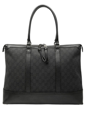 Gucci Pre-Owned 2000-2015 GG Denim tote bag - Black