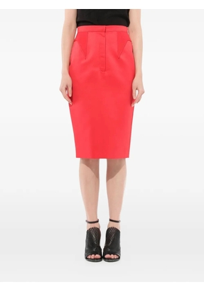 Givenchy A-line Podium skirt - Red