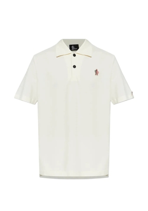 Moncler Grenoble Day-Namic logo-patch polo shirt - Neutrals