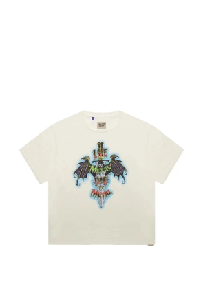 GALLERY DEPT. Live For Metal graphic-print T-shirt - White