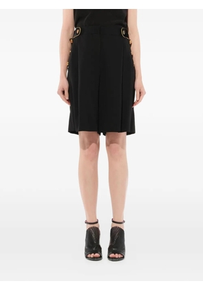 Givenchy button-detail pleated shorts - Black